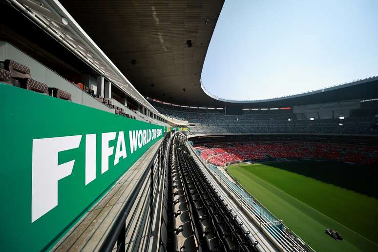 Est&aacute;dio Azteca. (Photo by Hector Vivas/Getty Images)