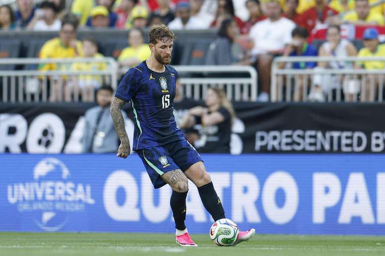 L&eacute;o Pereira estreou na Sele&ccedil;&atilde;o em 2026. Mas ganhou&nbsp; a confian&ccedil;a de Ancelotti. Assim, se garantiu na Copa-