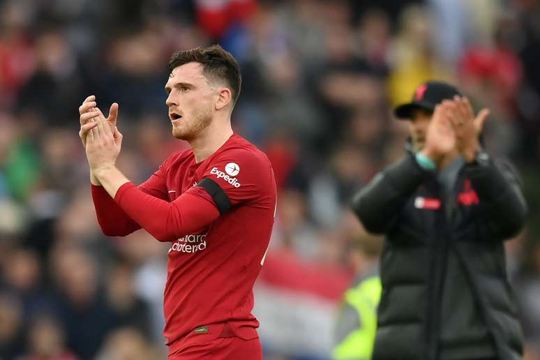 Andrew Robertson pelo Liverpool 