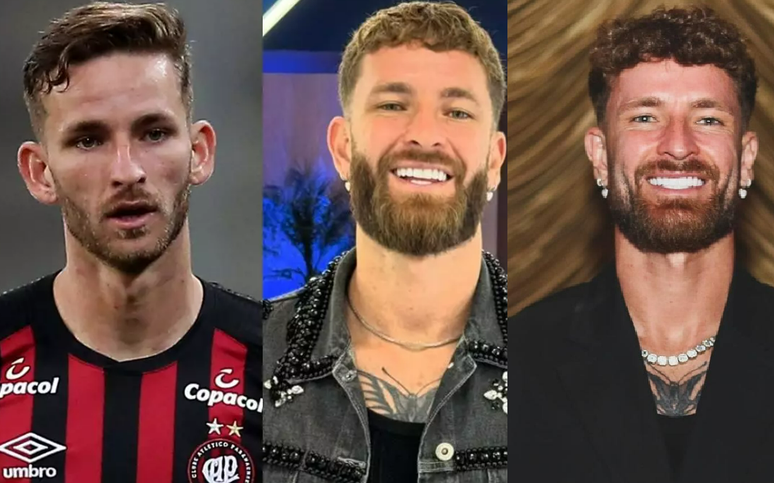 Antes e depois de L&eacute;o Pereira