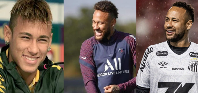 Antes e depois de Neymar