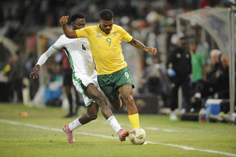 Lyle Foster, principal destaque da sele&ccedil;&atilde;o da &Aacute;frica do Sul (Photo by Charl&eacute; Lombard/Gallo Images/Getty Images)
