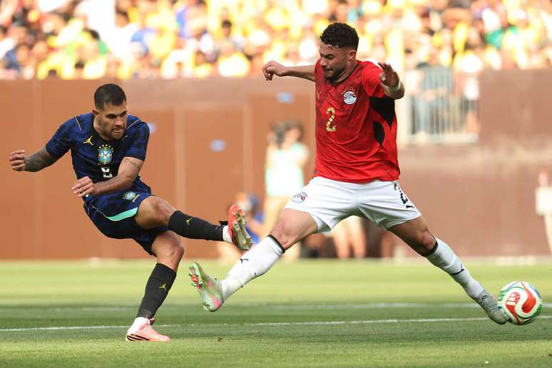 Bruno Guimar&atilde;es marcou no amistoso contra o Egito. Enfim se tornou pe&ccedil;a-chave na Sele&ccedil;&atilde;o-