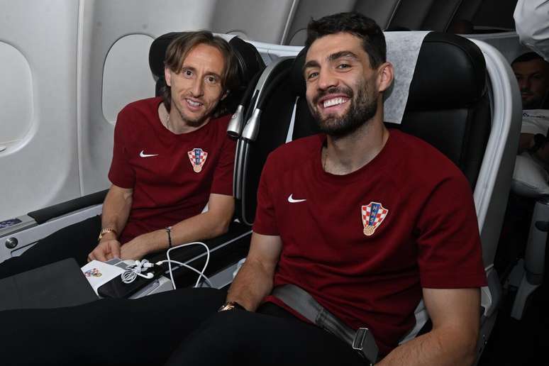 Cro&aacute;cia de Luka Modric (E) ficara em uma escola durante a Copa do Mundo &ndash;