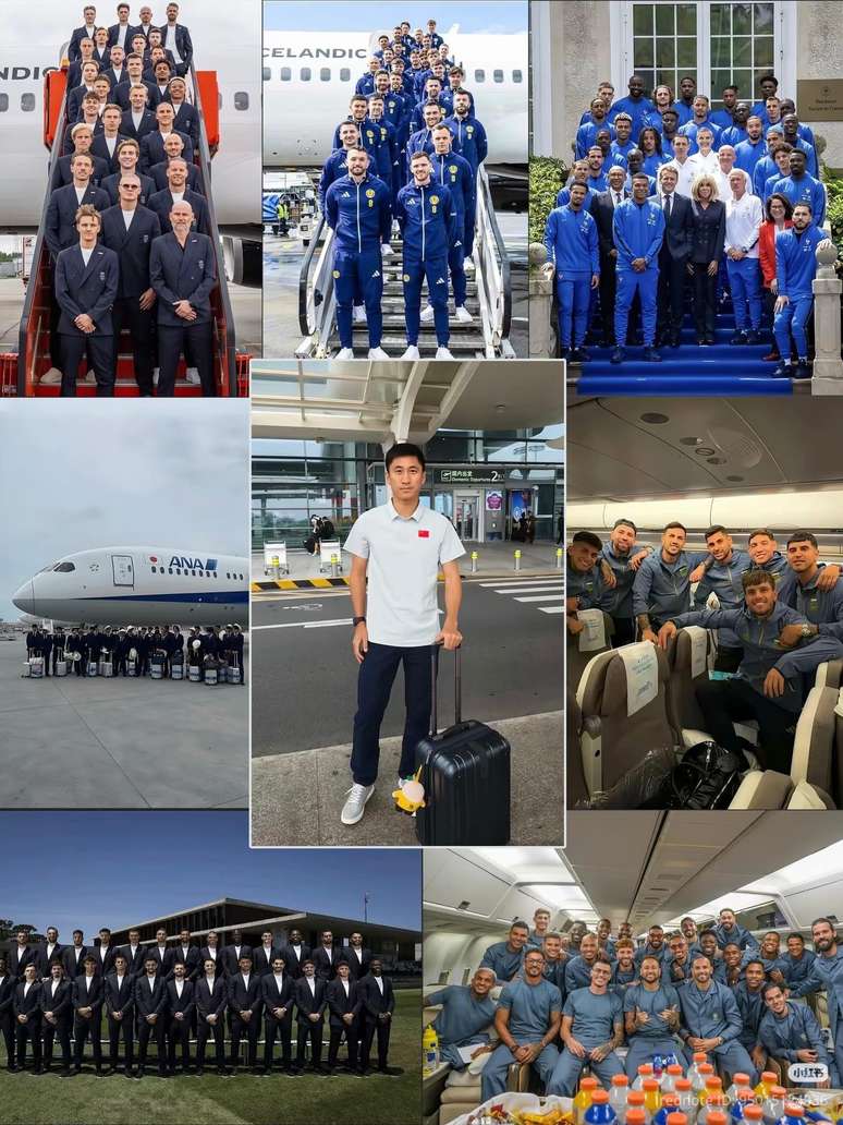 Um meme criado por um usu&aacute;rio do Weibo, rede social chinesa, p&otilde;e fotos de v&aacute;rias sele&ccedil;&otilde;es nacionais de futebol lado a lado a imagens do &aacute;rbitro Ma Ning