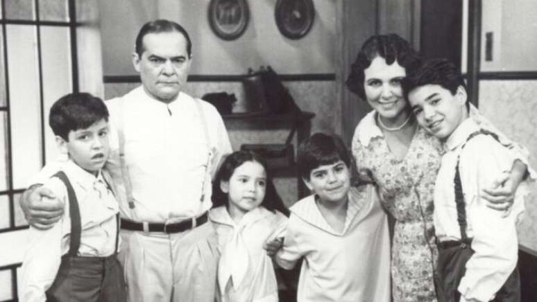 A fam&iacute;lia de '&Eacute;ramos seis' na vers&atilde;o de 1994