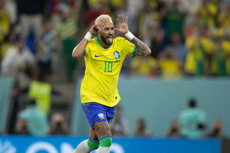 Neymar retornou nas oitavas de final ap&oacute;s les&atilde;o na estreia &ndash;