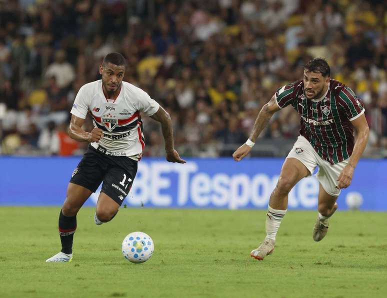 Fluminense e S&atilde;o Paulo, no Maracan&atilde;, pelo Campeonato Brasileiro &ndash;