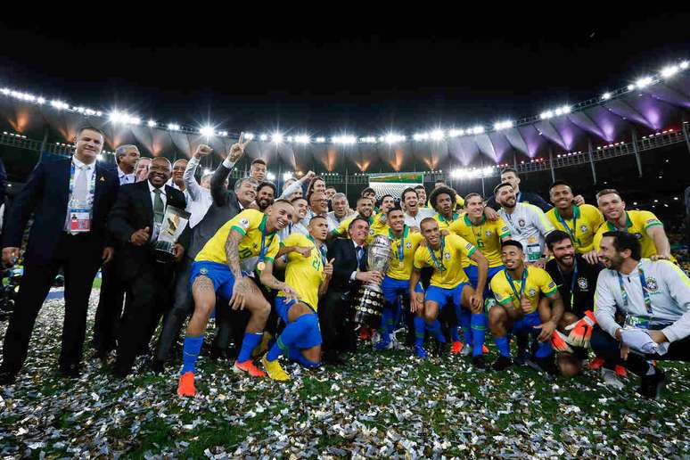 Sele&ccedil;&atilde;o conquistou o t&iacute;tulo da Copa Am&eacute;rica ap&oacute;s 12 anos &ndash;