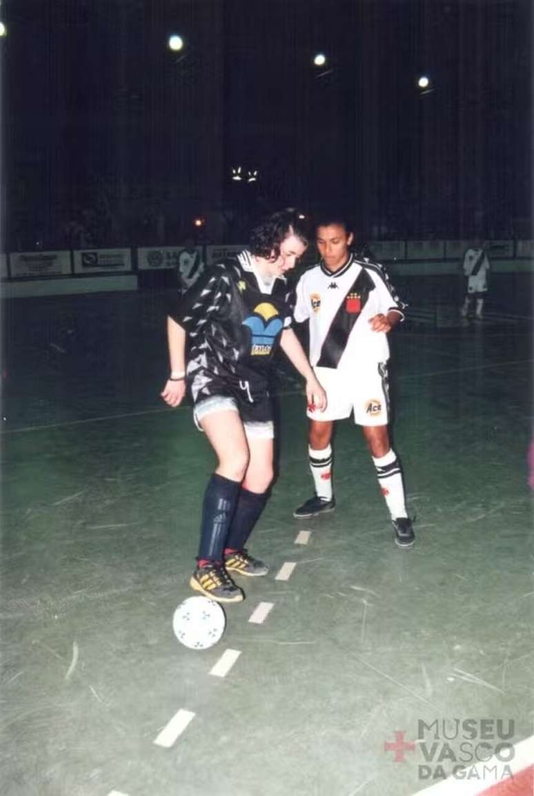 A Rainha atuando pelo clube carioca &ndash;