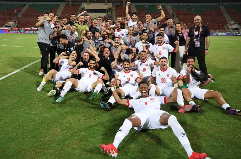 A Jord&acirc;nia se classificou pela primeira vez para uma Copa ao vencer Om&atilde; em junho de 2025