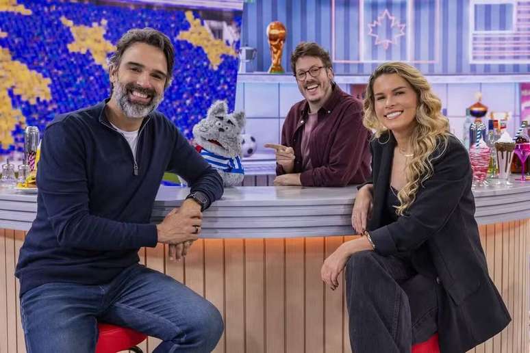 Central da Copa ter&aacute; Tadeu Schmidt, F&aacute;bio Porchat e Tamires &ndash;