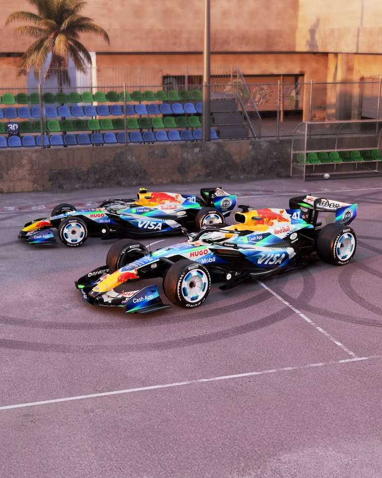 Carros de Liam Lawson e Arvid Lindblad para o GP de Barcelona &ndash; 