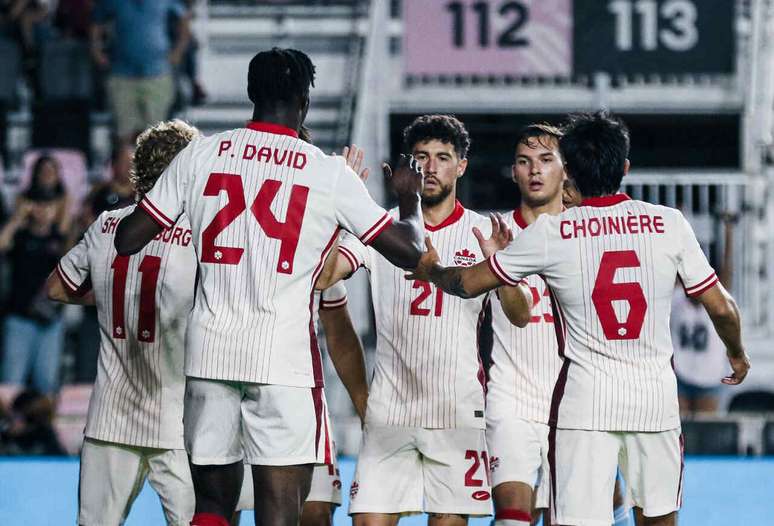 Canad&aacute; durante sua prepara&ccedil;&atilde;o para Copa do Mundo &ndash;