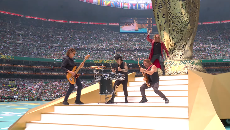Banda Maná é a primeira a se apresentar na abertura da Copa do Mundo de 2026 Banda Maná é a primeira a se apresentar na abertura da Copa do Mundo de 2026