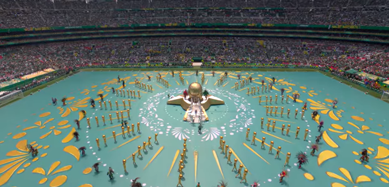 Cerimônia de abertura da Copa 2026 no Estádio Azteca, no México Cerimônia de abertura da Copa 2026 no Estádio Azteca, no México
