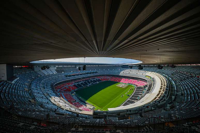 Mexico City Stadium ou Estádio Azteca, como é mais conhecido, sediará a partida de abertura da Copa do Mundo da Fifa de 2026 Mexico City Stadium ou Estádio Azteca, como é mais conhecido, sediará a partida de abertura da Copa do Mundo da Fifa de 2026