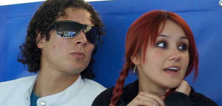 Ochoa e Dulce Mar&iacute;a quando namoravam