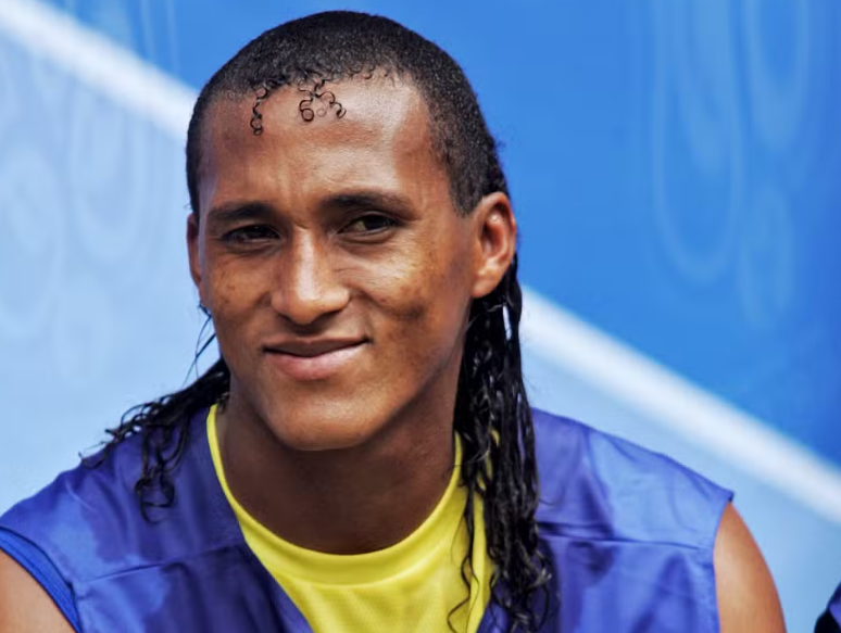 Jos&eacute; Luiz Perlaza durante o Mundial de 2006