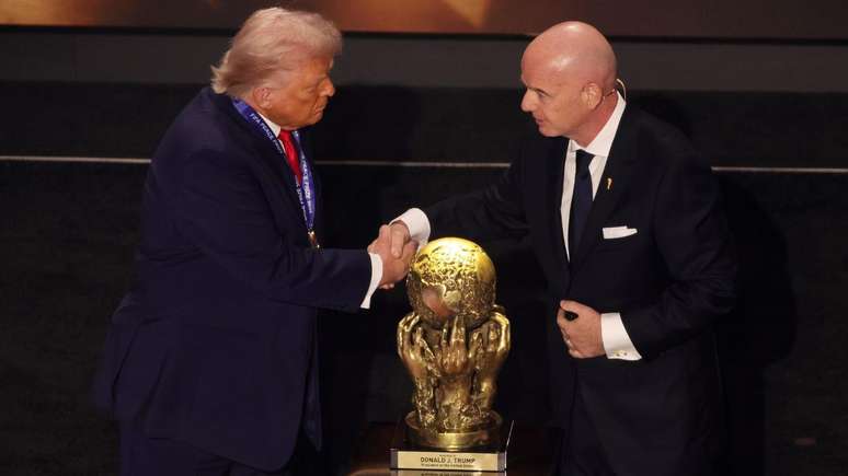 Donald Trump recebeu um Pr&ecirc;mio da Paz da Fifa antes da Copa do Mundo de 2026