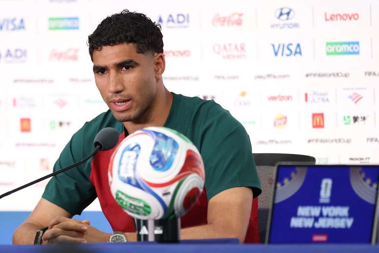 Hakimi minimiza favoritismo brasileiro e aposta em bom jogo de Marrocos &ndash;