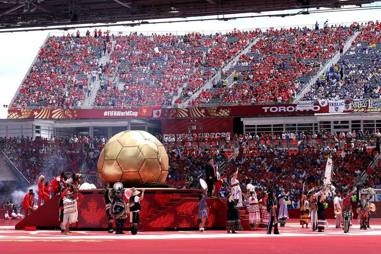 Abertura da Copa do Mundo em Toronto, no Canad&aacute; 