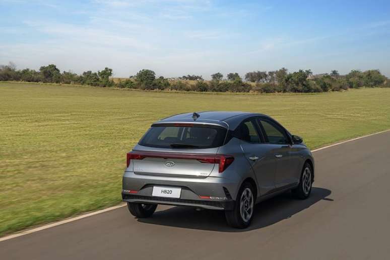Op&ccedil;&otilde;es 1.0 turbo do Hyundai HB20 tamb&eacute;m ter&atilde;o pot&ecirc;ncia reduzida de 120 cv para 115 cv no etanol