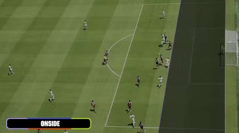 Freuler posicionado em p&ecirc;nalti a favor dos su&iacute;&ccedil;os diante do Catar &ndash; Foto Reprodu&ccedil;&atilde;o / Fifa