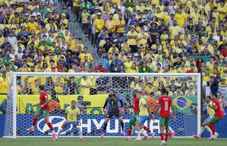 Brasil ficou no empate com Marrocos em sua estreia na Copa &ndash;