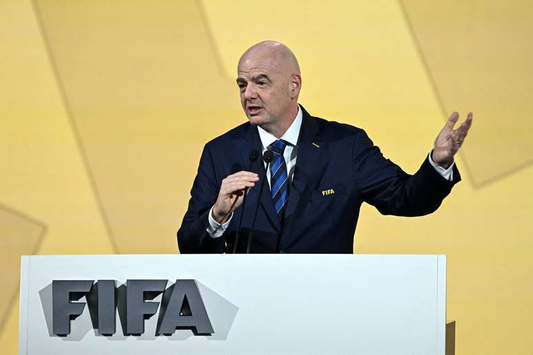 Fifa presidida por Gianni Infantino, ainda n&atilde;o se pronunciou sobre o caso &ndash;
