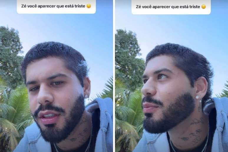 Z&eacute; Felipe interage com seguidores no Instagram