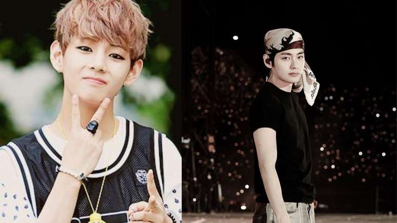V antes e depois.