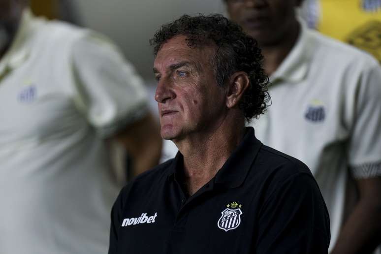 Cuca, t&eacute;cnico do Santos, durante jogo 