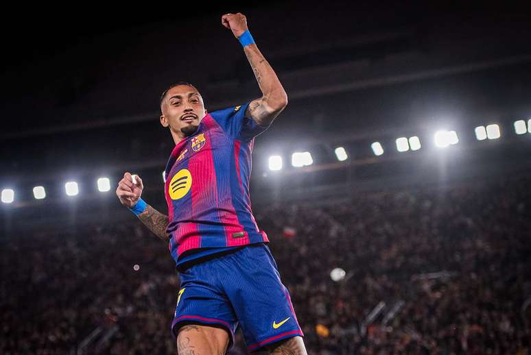Raphinha &eacute; um dos pilares do Barcelona &ndash;