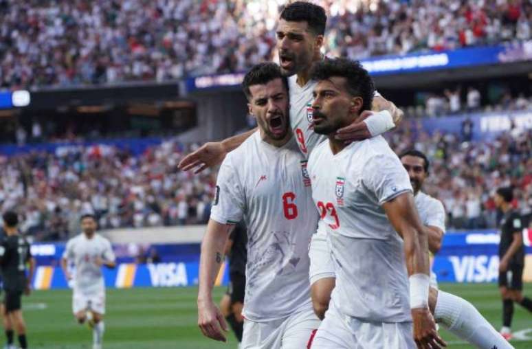 Divulga&ccedil;&atilde;o/FFIRI - Legenda: Ir&atilde; empatou com a Nova Zel&acirc;ndia na estreia na Copa do Mundo