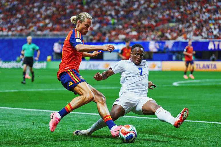 Cabo Verde segura a Espanha. Assim, faz hist&oacute;ria na Copa do Mundo.