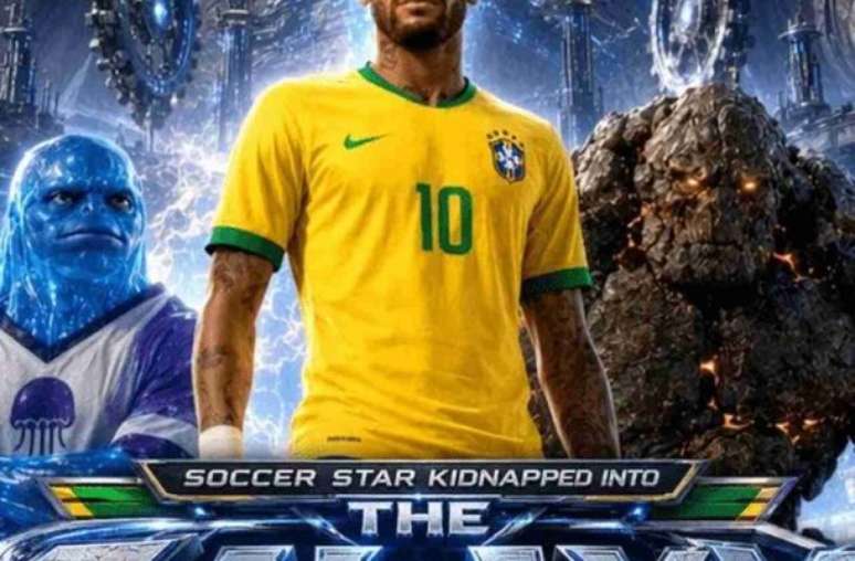 Divulga&ccedil;&atilde;o - Legenda: Neymar vai estrelar microdramas produzidos por Intelig&ecirc;ncia Artificial