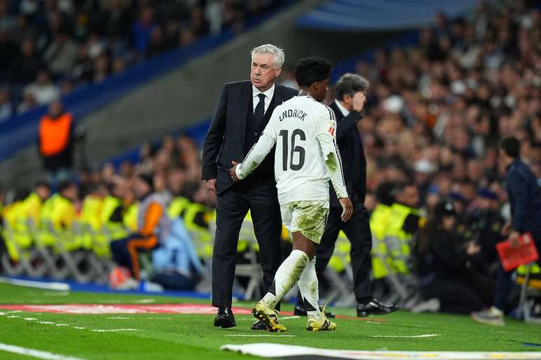 Ancelotti adotou a mesma estrat&eacute;gia com Endrick no Real Madrid &ndash;