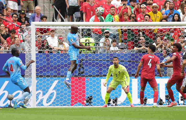 Wissa marcou o primeiro gol da Rep&uacute;blica Democr&aacute;tica do Congo em uma Copa do Mundo &ndash;
