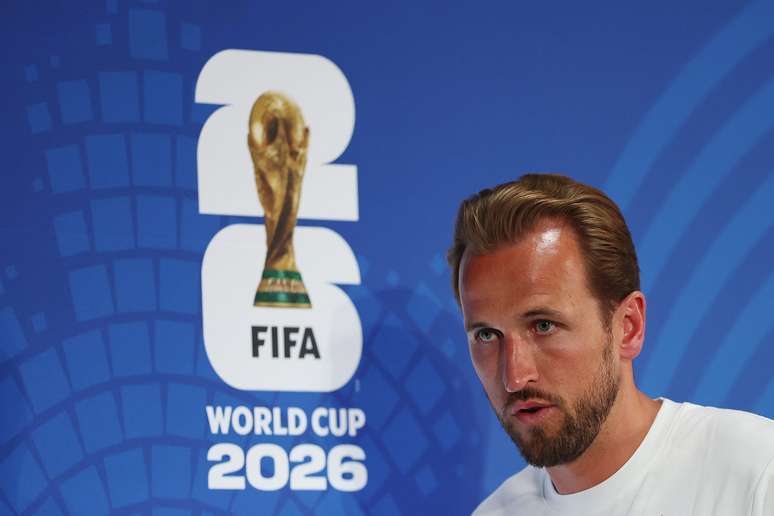 Harry Kane. (Photo by Stacy Revere/Getty Images)