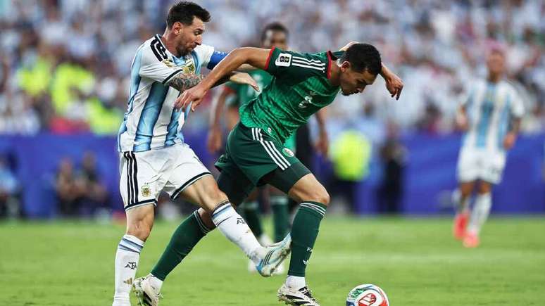 Entrada de Messi em Mandi 