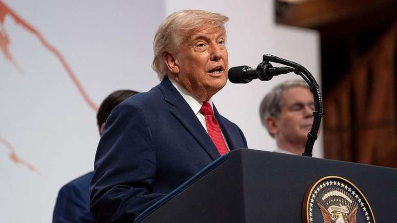 'O Brasil se tornou um pa&iacute;s um pouco complicado', disse Trump no G7