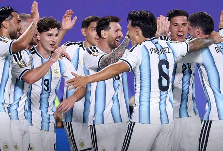 Time argentino vibra com Messi na bela estreia na Copa do Mundo &ndash;