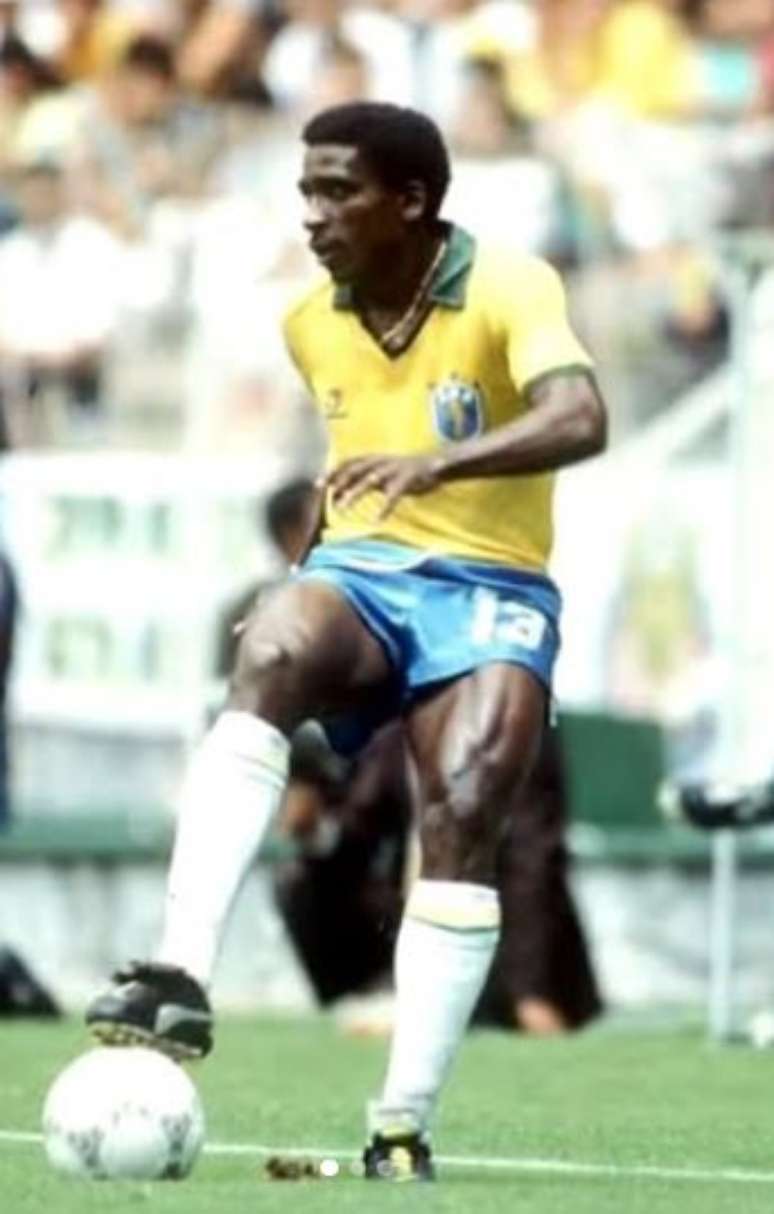 Josimar defendeu a Sele&ccedil;&atilde;o Brasileira na Copa de 1986 no M&eacute;xico
