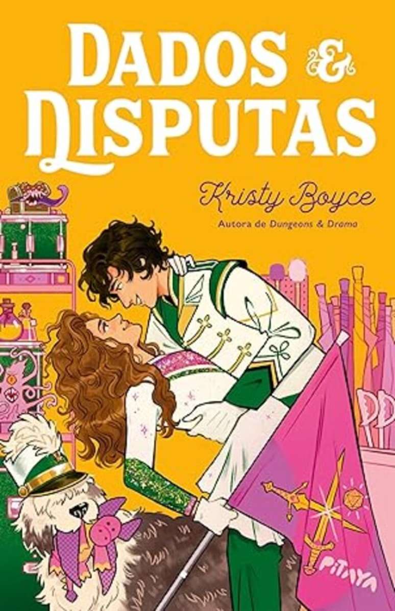 Capa de 'Dados & Disputas', de Kristy Boyce.