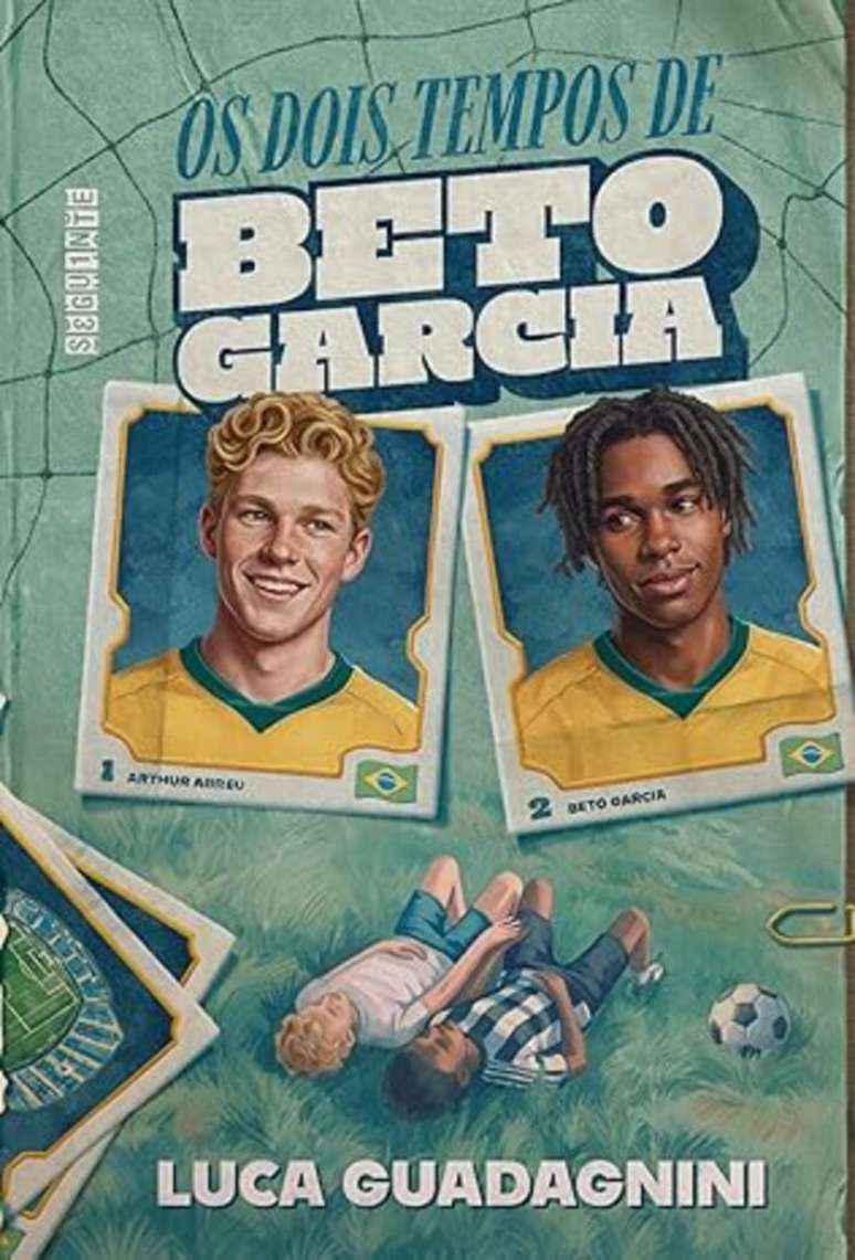 Capa de 'Os Dois Tempos de Beto Garcia', de Luca Guadagnini.