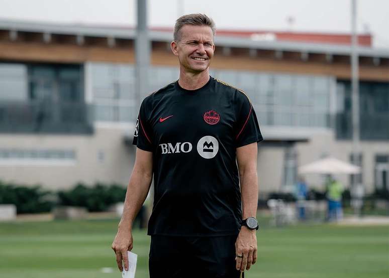 Jesse Marsch, t&eacute;cnico da sele&ccedil;&atilde;o do Canad&aacute; &ndash;