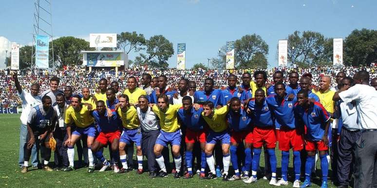 Jogo da Paz aconteceu em 2004 no Haiti 