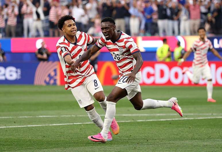 Folarin Balogun foi o destaque da sele&ccedil;&atilde;o dos Estados Unidos ao marcar dois gols