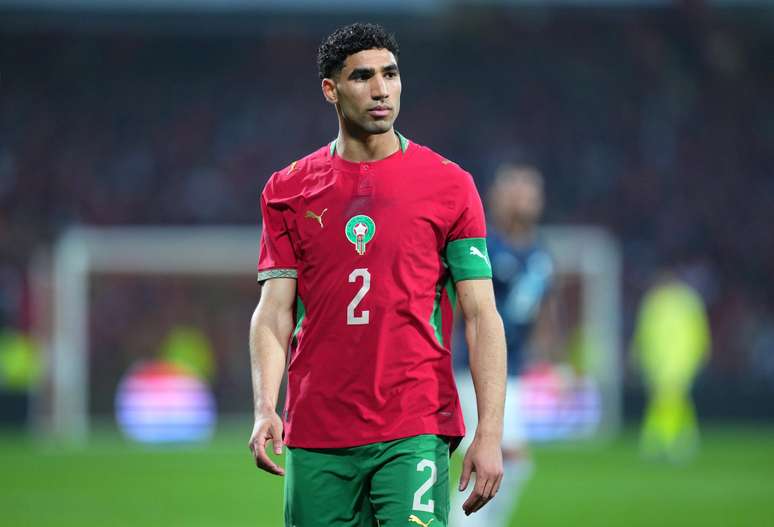 Hakimi, astro da sele&ccedil;&atilde;o de Marrocos 